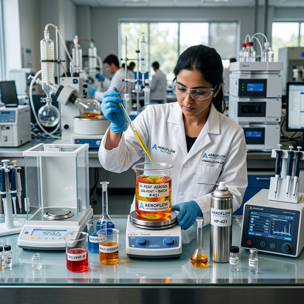 Automotive Aerosol Formulation Development