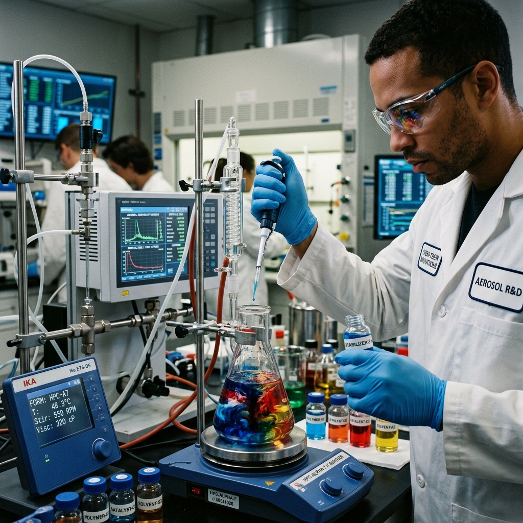 Industrial Aerosol Formulation Development